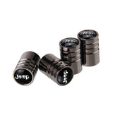 4pcs/set Jeep Skull Logo Car Air Valve Stem Caps Auto Tyre Valve Covers