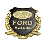 Ford Carbon Fiber Car Rear Sticker Window Emblem Badge Decal