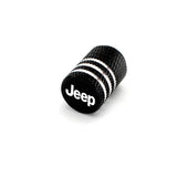 4pcs/set Jeep Metal Car Wheel Tire Valve Stem Caps Covers