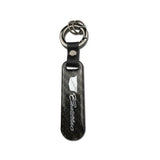 Cadillac Carbon Fiber Car Logo Keychain Keyring