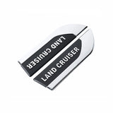 Car Fender Badge Trunk Sticker for Land Cruiser 200 100 70 80 120 150 Prado Rav4 Prius CHR Side Emblem Decal Accessories