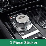 Land Rover Metal Car Gear Cover Sticker Decal Center Console Cap Emblem Badge