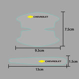 8pcs Chevrolet Car Door Handle Bowl Wrist Transparent Protector Anti-collision Decal