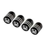 4pcs/set Honda Metal Car Wheel Tire Valve Stem Caps Covers