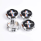 4pcs/set 55mm 68mm Ford Mustang ABS Car Wheel Hub Center Caps Covers
