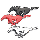 20.5x8cm Ford Mustang Logo Metal Car Rear Sticker Decal Auto Trunk Emblem Badge