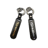 Subaru Carbon Fiber Car Logo Keychain Keyring