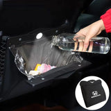 Leather Car Garbage Trash Can Seat Back Hanging Storage Bag for Accord Civic CRV Amaze Odyssey Crosstour HRV NSX Insight