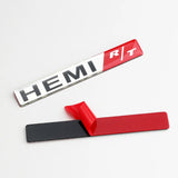 Dodge HEMI R/T Logo Metal Car Rear Sticker Emblem Badge Decal
