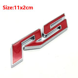 Chevrolet RS Logo Metal Car Rear Sticker Decal Trunk Emblem Badge