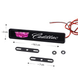Cadillac Logo Car Front Hood Grille LED Light