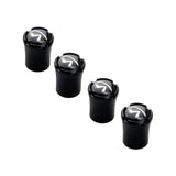 4pcs/set Infiniti Logo Car Air Valve Stem Caps Auto Tyre Valve Covers