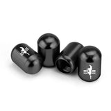 4pcs/set Ford Mustang Shelby ST RS Car Air Valve Stem Cap Anti Dirty Tyre Valve Covers