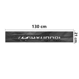 130x21cm Hyundai Car Front Trunk Windshield Sunshade Sticker Decal