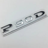 Tesla P75D P85D P90D P100D Letter Metal Car Rear Sticker Decal Emblem Badge