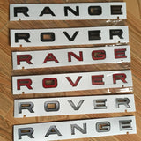 Land Rover Range Rover ABS Car Front Hood Cover Sticker Decal Auto Rear Emblem Badge