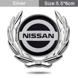 Nissan Metal Car Rear Sticker Trunk Emblem Badge Decal