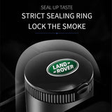 Land Rover Metal Car Ash Tray Auto Ashtray Cigarette Holder Box with LED Light