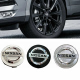 4pcs/set 54mm 58mm 60mm Nissan ABS Car Wheel Hub Center Caps Covers