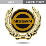 Nissan Metal Car Rear Sticker Trunk Emblem Badge Decal