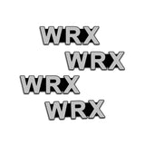 4pcs/set Subaru WRX Metal Car Stereo Sticker Auto Audio Emblem Decal