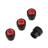 4pcs/set Honda Mugen Power Logo Car Air Valve Stem Caps Auto Tyre Valve Covers