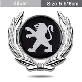Peugeot Metal Car Rear Sticker Auto Window Emblem Badge Decal
