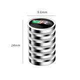 4pcs/set Skoda Car Wheel Tire Air Covers Dust Proof Tire Valve Caps