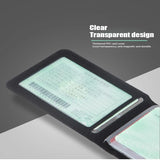 For Mugen Power Civic Accord CRV Odyssey City Jade Suede Leather Car Driver License Case Card Wallet Holder Accessories