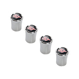 4pcs/set Ford ST Logo Car Air Valve Stem Caps Auto Tyre Valve Covers
