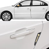 4pcs/set Suzuki Carbon Fiber Car Door Anti-Scratch Sticker Door Side Protection Bumper Strips
