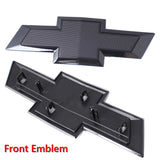 29.5x8.7cm Chevrolet Silverado Car Front Hood Emblem Badge Auto Rear Sticker Decal