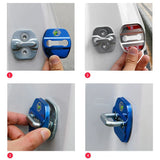 4pcs/set Nissan Nismo Stainless Steel Car Door Lock Cover Protection