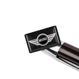 10pcs MINI Cooper Epoxy Car Armrest Button Sticker