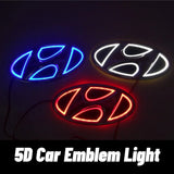 Hyundai Car LED Light Front Rear Emblem Badge