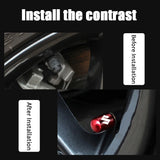 4pcs/set Suzuki Car Air Valve Stem Cap Anti Dirty Tyre Valve Covers