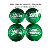 4pcs/set 56mm Land Rover Range Rover Car Wheel Center Hub Sticker Decal