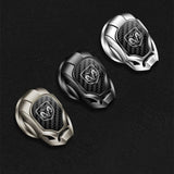 Dodge Iron Man Metal Car Engine One-click Start Stop Button Cover