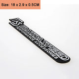 Mazda MS Mazdaspeed Logo Metal Car Rear Sticker Decal Auto Body Fender Side Emblem Badge