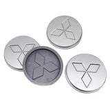 4pcs/set 54mm/58mm/60mm Mitsubishi Car Wheel Center Hub Caps Hub Covers
