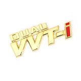 Car Sticker Emblem Badge Decals for Dual VVT-i VVTI Camry COROLLA YARiS Rav4 Ralink REIZ CROWN PRIUS REIZ Auris Avensis
