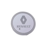 2pcs Renault Logo Car Water Coasters 7-color LED Light Cup Mat Holder