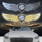 MG Metal Wings Car Front Sticker Emblem Badge Decal
