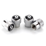 4pcs/set Renault Logo Car Air Valve Stem Caps Auto Tyre Valve Covers