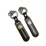 Alfa Romeo Carbon Fiber Car Logo Keychain Keyring