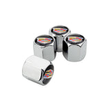 4pcs/set Cadillac Car Air Valve Stem Cap Auto Tyre Valve Covers