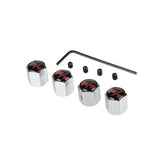 4pcs/set Dodge RAM Viper RT Anti-Theft Car Wheel Tire Valve Stem Caps Covers