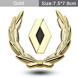 Renault Metal Car Rear Sticker Auto Window Emblem Badge Decal