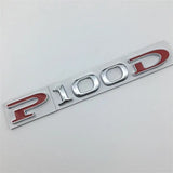 Tesla P75D P85D P90D P100D Letter Metal Car Rear Sticker Decal Emblem Badge