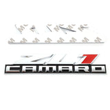 Chevrolet ZL1 Camaro Metal Car Rear Sticker Decal Auto Front Hood Grille Emblem Badge
